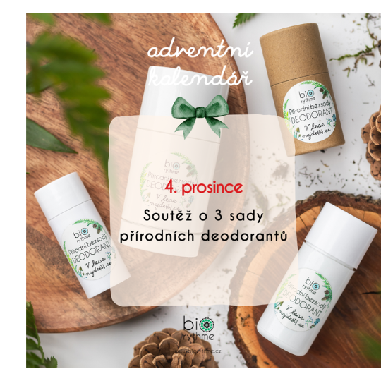 soutěž o deodoranty biorythme